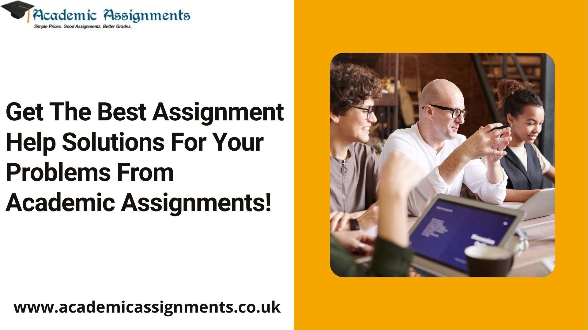 solutions for the assignment