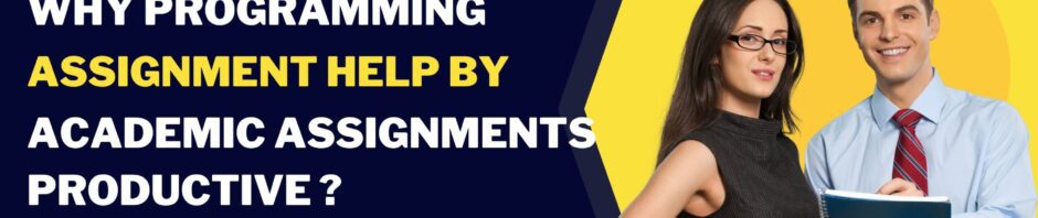 Why Programming Assignment Help by Academic Assignments Productive