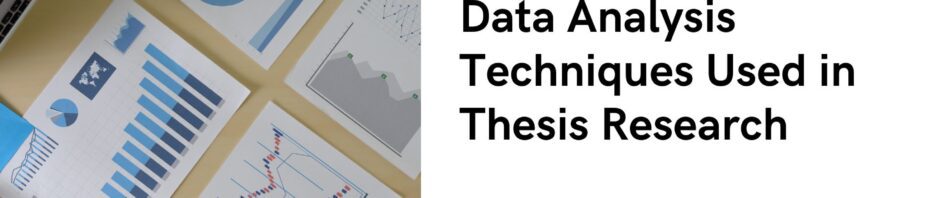 Data Analysis Techniques Used in Thesis Research