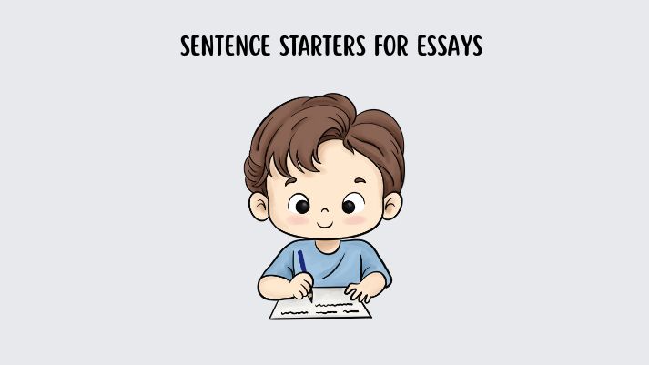 sentence starters for essays
